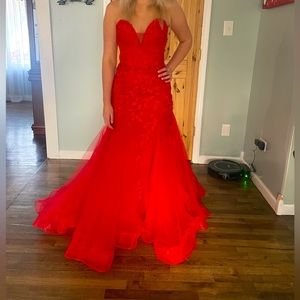 Beautiful Red Amarra Gown